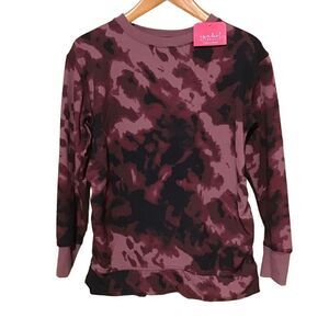 Isabel Maternity Tie Dye Sweatshirt S